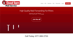 Desktop Screenshot of goodsammailservice.com