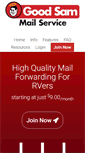 Mobile Screenshot of goodsammailservice.com